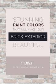 That's why we've compiled our list of the best shutter colors for brick houses along with lots of pictures, information and tips from the builder. Stunning Paint Colors That Will Make Your Brick Exterior Beautiful True Design House