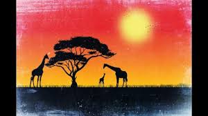 Your african landscape silhouette stock images are ready. African Animals How To Make An African Silhouette Sunset Picture