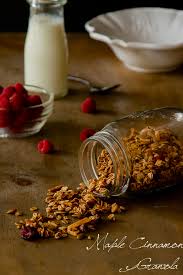Mix well, until every oat and nut is lightly coated. Maple Cinnamon Granola Recipe Delicious Everyday