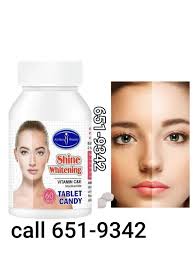 Shine Whitening Vitamin C & E Nicotinamide Tablet Candy for a glowing skin  ! 651-9342