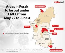 Now that emco is over, the emco areas in kl and selangor will return to phase 1 restrictions. Perak Police To Step Up Night Patrols Roadblocks In All Emco Areas From Tomorrow
