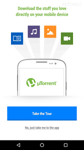 It is the most widely used bittorrent client outside china; Utorrent Apk Download