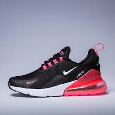 Women S Nike Air Max 270 Black Pink Purple White Girls Running Shoes Girls Running Shoes Sneakers Nike Air Max Nike Air Max