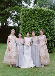 A Classic English Garden Wedding With A Green And White Color Palette Beautiful Bridesmaid Dresses Bridesmaid Pastel Bridesmaid Dresses