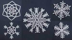 Start with a square piece of paper. 10 Awesome Paper Snowflake Patterns For Christmas Decorations Easy Paper Craft Youtube