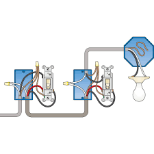 2 way 3 wires bv2012 brass motorized ball valve electric actuato with manual switch ac220v dn15 dn20 dn25. How To Wire A 3 Way Light Switch Diy Family Handyman