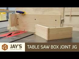 Building A Simple Box Joint Jig X2f X2f Iltms Live 4 X2f 13 X2f 16 Youtube Box Joint Jig Box Joints Table Saw