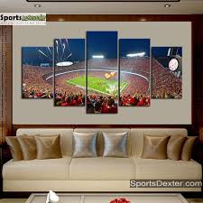 This is a vintage 3d capo di monte wall art made in italy. Kansas City Chiefs Stadium Canvas Sportsdexter Reviews On Judge Me