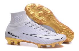 4.5 out of 5 stars 118. Nike Cr7 Vitorias White And Gold Soccer Shoes Soccer Cleats Nike Mercurial Ronaldo Soccer Shoes
