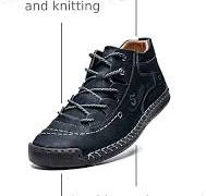 Amazon.com | Lightweight Mens Casual Shoes Genuine Leather ...