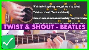 Skitarrate fornisce accordi musicali, testi e spartiti per chitarra per moltissimi generi musicali, scale e posizioni, ricerca automatica e richiesta accordi. Tutorial Chitarra Twist Shout Dei Beatles Accordi Lezioni Di Chitarra