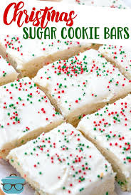 Christmas Sugar Cookie Bars Cookies Recipes Christmas Holiday Sugar Cookies Christmas Sugar Cookies