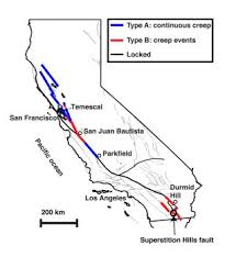 The san andreas fault is a continental transform fault that extends roughly 1,200 kilometers (750 mi) through california. Earthquake Creep Is Shallower Than Thought Live Science