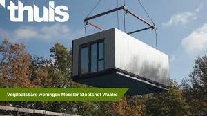 Verplaatsbare woningen Meester Slootshof Waalre