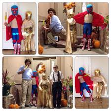 Throughout the movie, the luchador ramses wears a golden mask. Nacho Libre Themed Costumes Nacho Ramses And Nacho In His Recreational Clothes The Themed Halloween Costumes Nacho Libre Costume Costumes For Three People