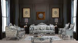 Jahrhundert in italien ins leben gerufen. Casa Padrino Luxus Barock Wohnzimmer Set Silber Turkis Gold 2 Sofas 2 Sessel 1 Couchtisch Wohnzimmer Mobel Im Barockstil Edel Prunkvoll