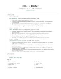 bar manager resume examples and tips