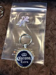 Corona Upcycled Keychain Beer Beer Gifts Handmade Recycled Etsy In 2020 Beer Gifts Jewerly Handmade Keychain
