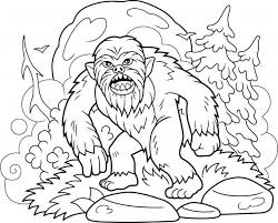 It looks like you're using artstation from canada. Bigfoot Coloring Pages Free Printable Coloring Pages For Kids