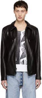 Schott Black Leather James Retro Jacket Retro Jacket Leather Jacket Suede Coat