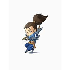 Nhựa pvc cao cấp bền màu. Sieu Ráº» Ao Thun In Hinh Lmht Yasuo Chibi Cá»±c Hot Citimart