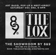 The lox vs dipset in hd, on both ios and android , but (as noted above), fite is the only place that has this verzuz. Saturday Dec 3rd The Lox Pop Up X Meet Greet Art Basel Weekend Art Basel Pop Up Pop