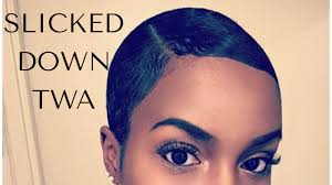 50 short haircuts and hairstyles to inspire your new look. Slicked Down Twa Updated Routine Nia Hope Youtube