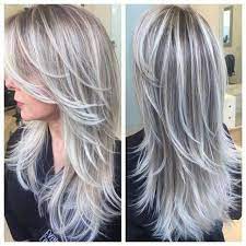 Hair Gray Hair Highlights Silver Hair Color Hair Styles