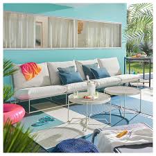 Havsten 4 Seat Sofa In Outdoor Without Armrests With Open End Beige Ikea Used Outdoor Furniture Ikea Outdoor Best Outdoor Furniture