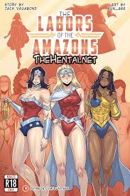 The Labors of the Amazons (Wonder Woman) [Run 666] - Português - Hentai