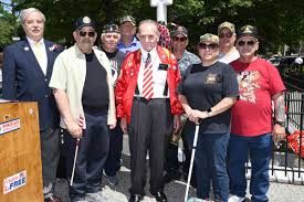 Rudy Macina Plaza Salutes Vets