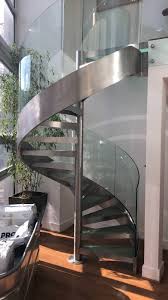 Summaries of stair and railing code & design specifications quoted from model building codes. Glass Spiral Staircase In Washington Usa Contemporary Staircase Dc Metro By Demax Staircase Railing Houzz