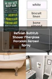 Acrylic bathtubs can become dull, damaged, or. Aerosol Refinish Spray Bath Tubs Sinks Shower Base Tile Acrylic Fiber Glass In 2020
