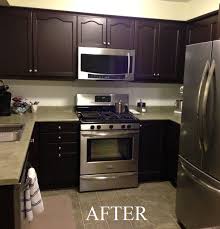 The small rustoleum cabinets transformations kit was just perfect for our smallish kitchen. Cabinet Transformations Submitted By Faye G