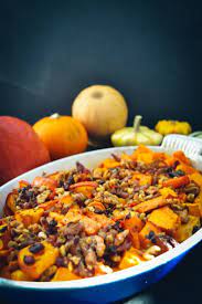 Kurbisgemuse Aus Dem Ofen Herbstlich Gemischt Rezept Butternut Kurbis Rezept Hokkaido Kurbis Rezept Hahnchenfilet Rezepte