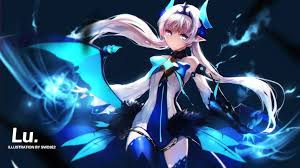 Lu illustration, swd3e2, Lu (Elsword), Elsword, bodysuit HD wallpaper |  Wallpaper Flare