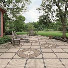 They have a simple installation procedure making them suitable for diy lovers. Trevi Beige Mosaic Floor Tile Direct Tile Warehouse Mediterranean Patio Other By Direct Tile Warehouse Houzz Uk