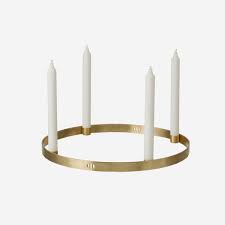 Free shipping on selected items. Rikiki Grafik Produkt Candle Holder Circle Large Brass