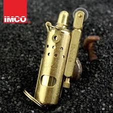 Genuine Imco Pure Copper Trenches Oil Lighter Bowers Powell Kilo Lighter Personal Retro Windproof Old Gasoline Lighter Review Lighter Pure Products Pure Copper