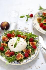Salade De Figues Burrata Et Roquette Recette Avec Figues Recettes De Cuisine Salade De Figues