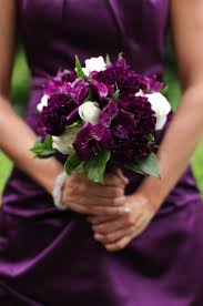 Pinstripes Glamorous Flowers Purple Black Eggplant Glam Wedding Minneapolis Minn Purple Wedding Flowers Purple Bridal Bouquet Wedding Bridal Bouquets