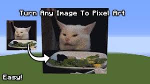 How To Turn Any Image Into Pixel Art In Minecraft Youtube Pixel art generator for minecraft pe instruction:
