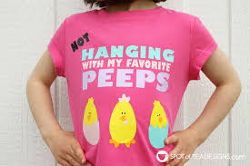 Download Easter T Shirt Not Hanging With My Peeps Spot Of Tea Designs