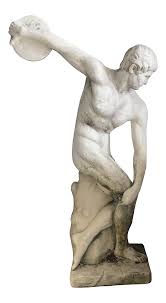 17,635 discus thrower premium high res photos. Concrete Discus Thrower Statue Chairish