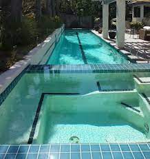 who s ready to swim laps in this 12 000 gallon pool that we just recycled pool outdoor swimming