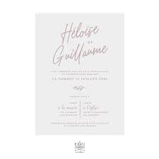 La carte internet se situe : Faire Part Mariage Calque Blanc Elegant Invitation Mariage Rosie