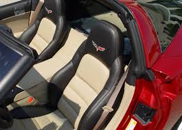 C6 Corvette Gm Two Tone Seat Cover Upgrades For All C6 Years Corvette Accessories Corvette Gm Accessories