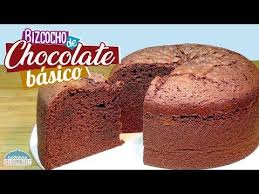 Bizcocho De Chocolate Basico Jugoso Esponjoso Y Delicioso Recetas Paso A Paso Tutorial Youtube Bizcocho De Chocolate Bizcocho Biscocho De Chocolate