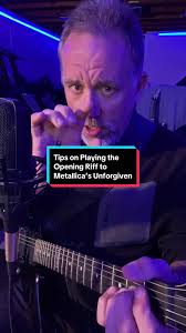 This is the studio version. James plays this with a pick live now for  stronger accents. Let me know if there’s anything else you’d like to see!  Sandman Opening riff tutorial:@FGH Battery main riff ...