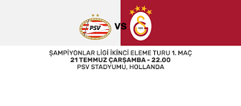 Ön eleme turu ile çıkacak olan galatasaray, hollanda ligi'nin dişli rakibi psv eindhoven karşısında. Umo5afam8kkelm